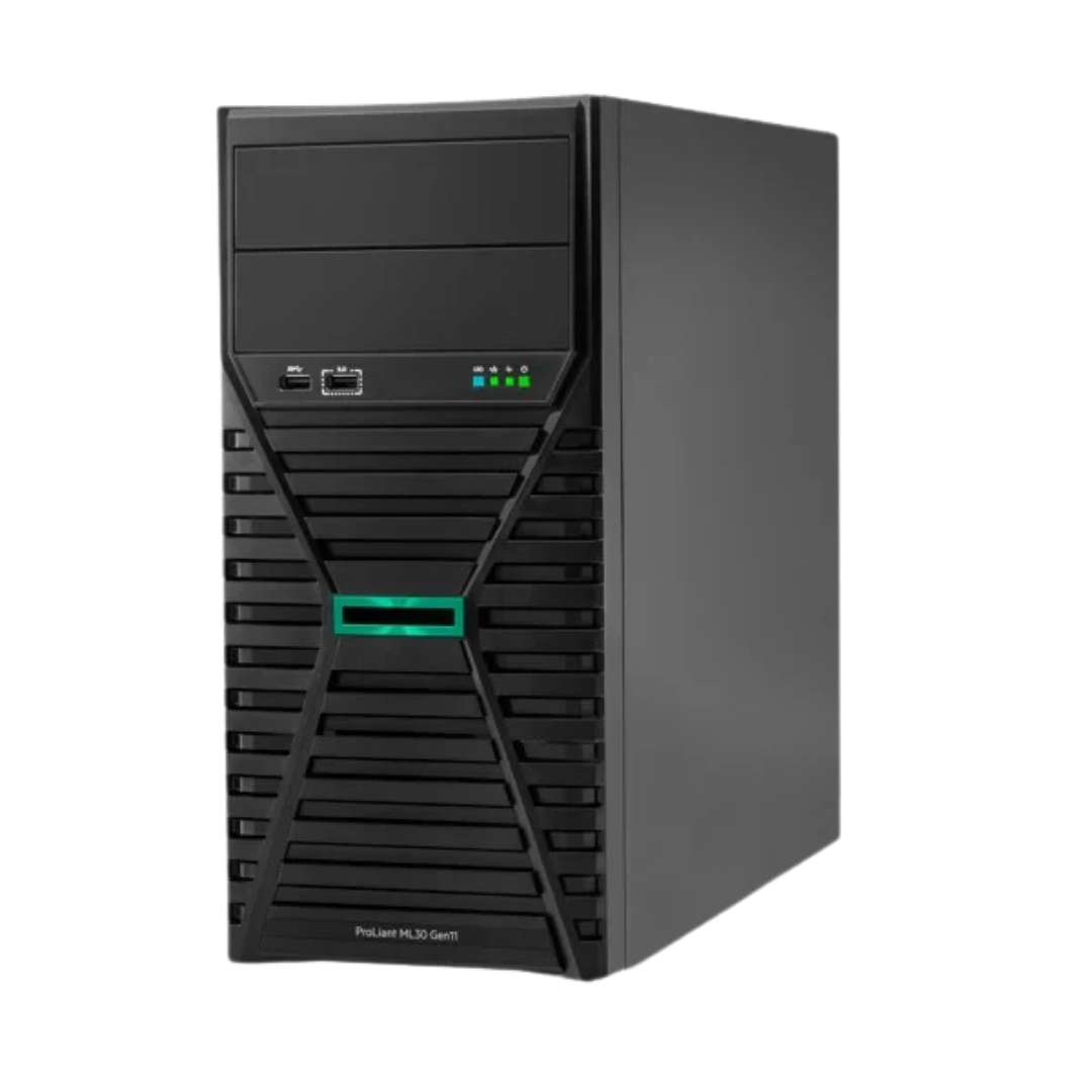 HPE ML30G11 E-2434 3.4GHz 4-core 1P 16GB-U 4LFF-HP 800W PS Server P65095-421